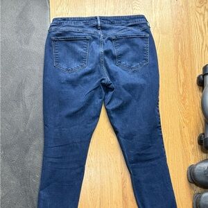 Old Navy Dark Blue Women's Rock Star Jeans